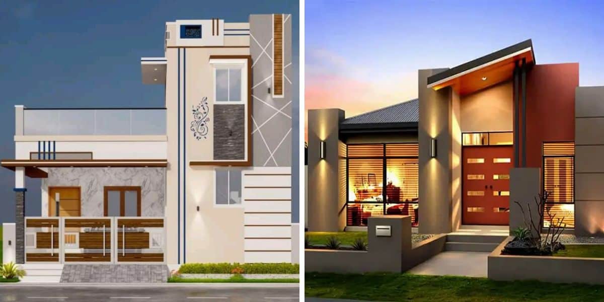 Single Floor House Design: Perfect Match of Comfort & Style