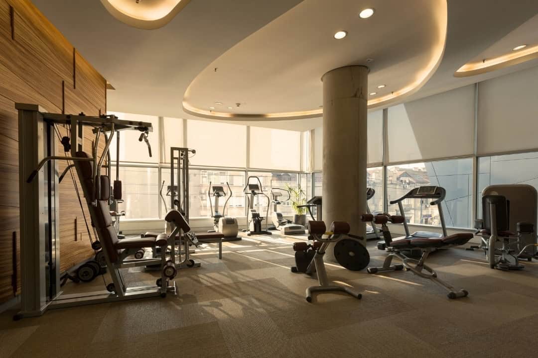 gym interior design in Delhi