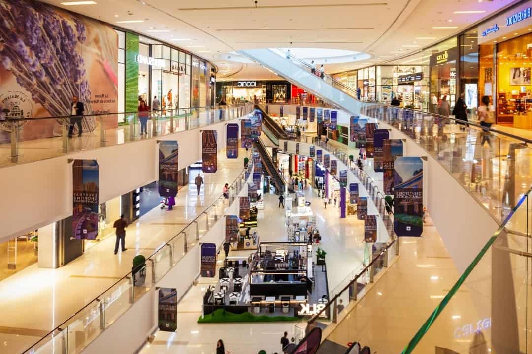 mall interior design in Delhi