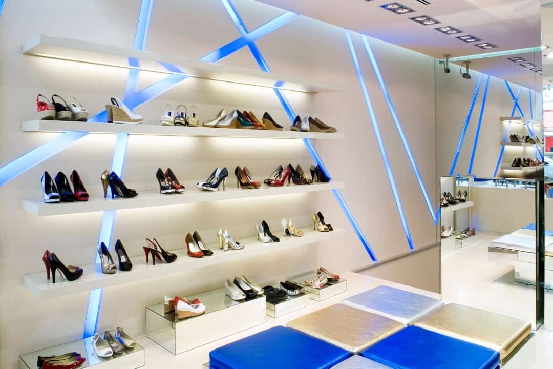 showroom interior design in Delhi