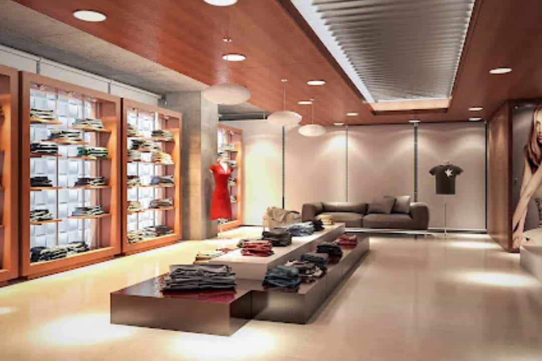 showroom interior design in Delhi