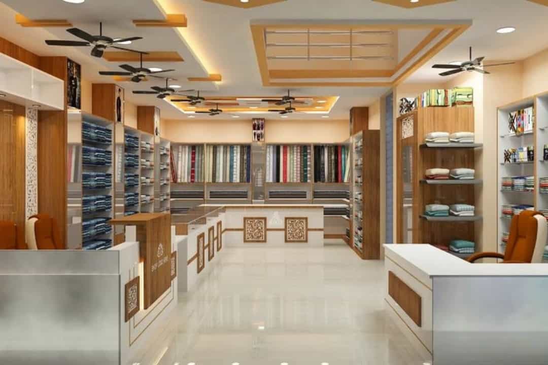 showroom interior design in Delhi